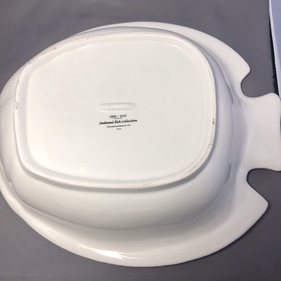 BAUM BROS STYLE-EYES FISH COLLECTION PLATTER BOWL - Picture 3 of 3